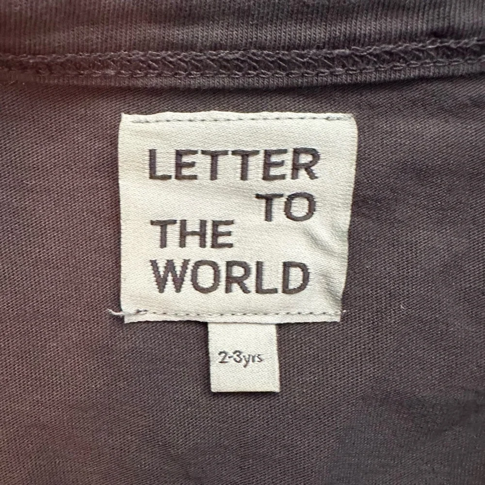 Letter to the World Charcoal Spruce “A Roots Tale” Toddler Dress Girls 2/3T Gray